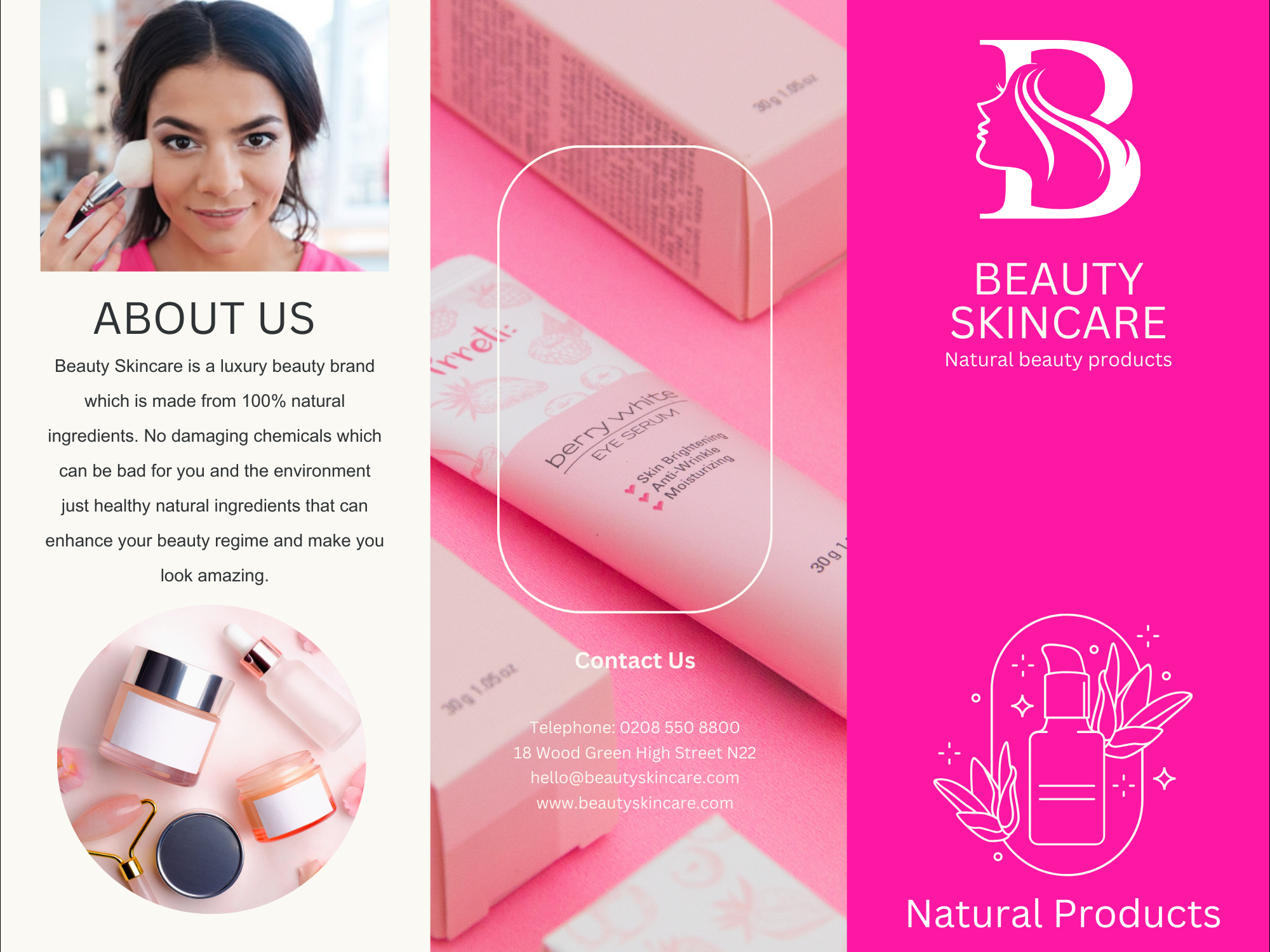 beauty-skincare-trifold-brochure-with-black-border